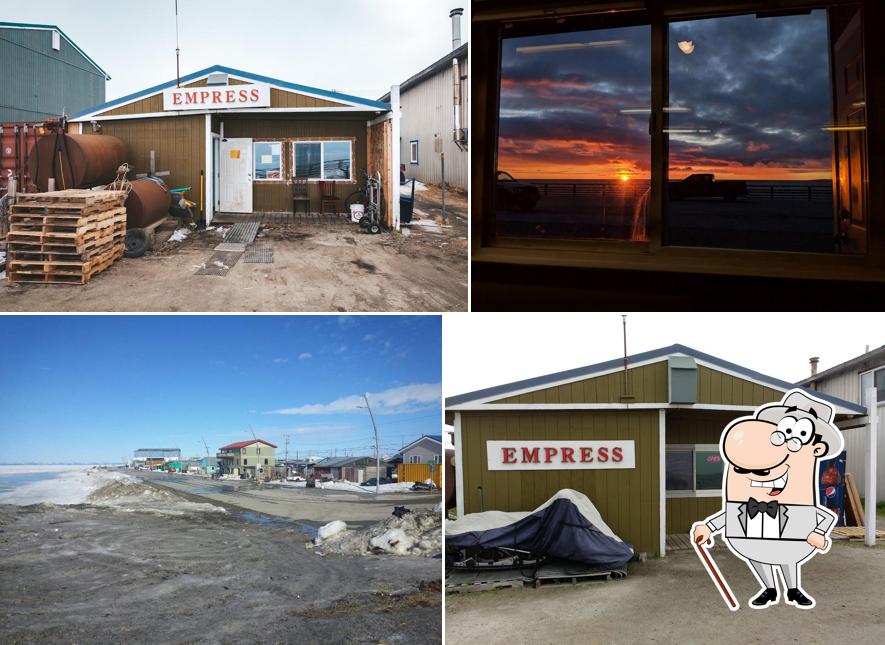 Empress Chinese Restaurant exterior, Kotzebue Alaska